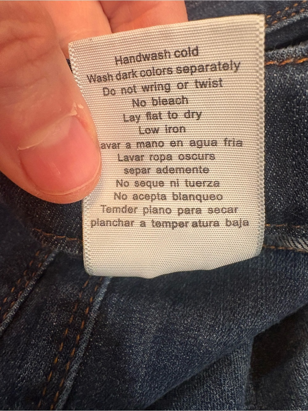 Judy Blue $59 High Rise Pull-On Skinny Jeans 0/24 EUC W 13-13.5” R 9.25” I 27” - Picture 7 of 7